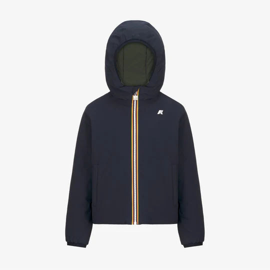 K-Way Giacca Bambino Jack | Double Face Impermeabile K-WAY l'aquiloneJack Warm doubleabbigliamento bambino