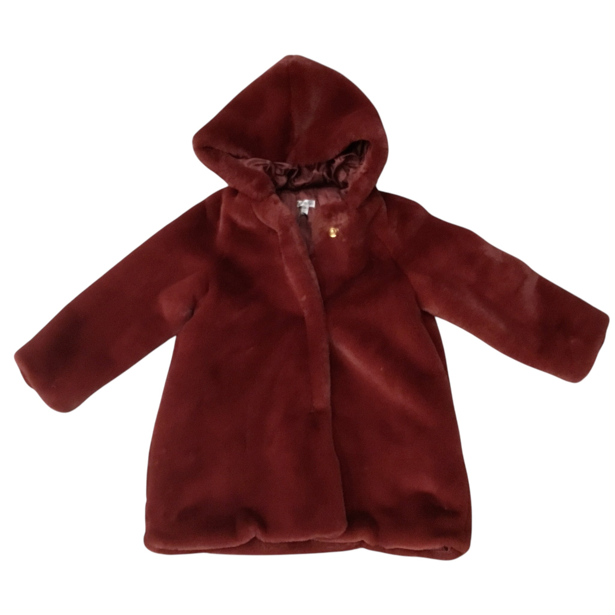 Pelliccia Bordeaux piccola ludo l'aquilonePelliccia Bordeauxabbigliamento bambina