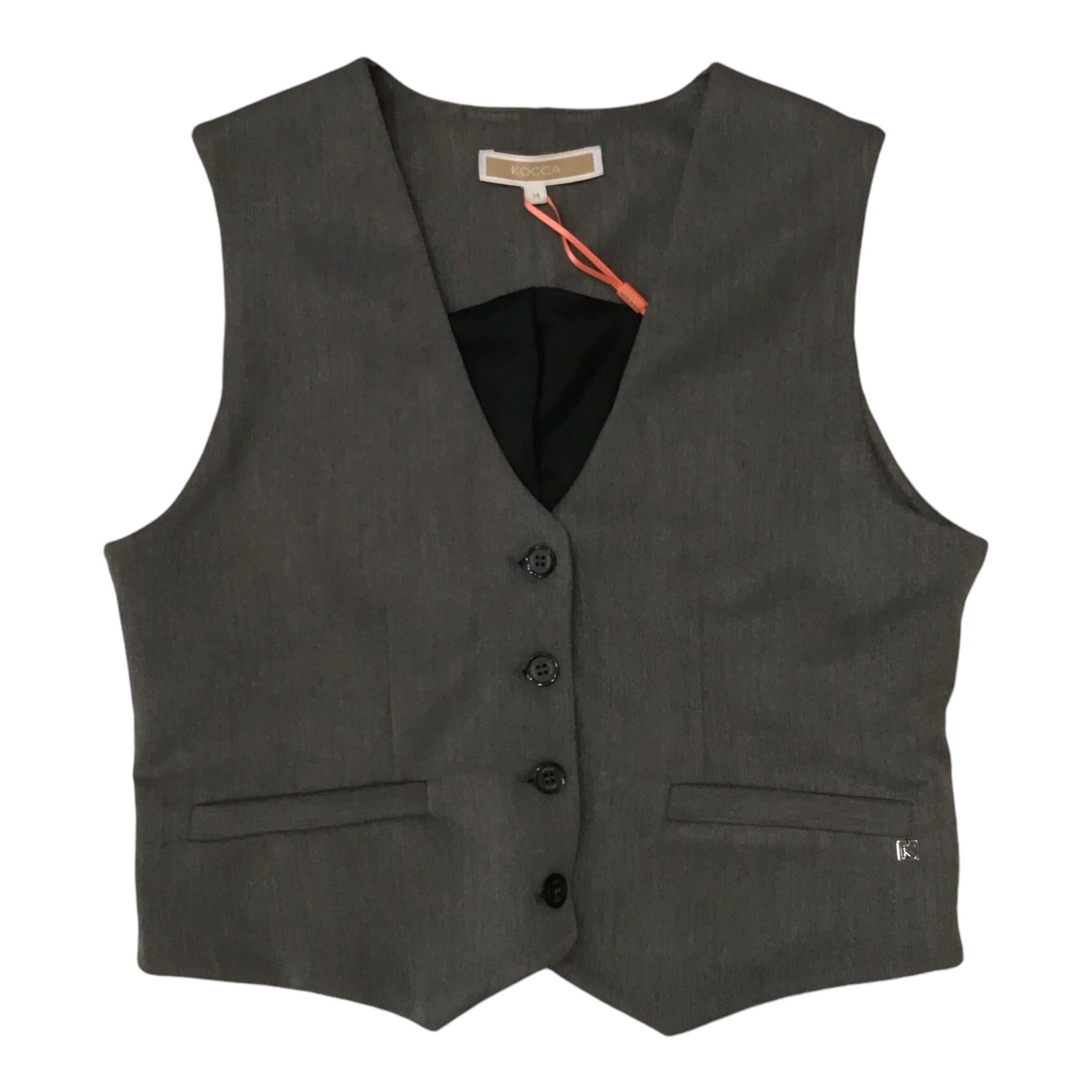 Gilet Bambina Kocca | Grigio per Cerimonia - Made in Italy KOCCA l'aquiloneGILET KOCCAabbigliamento bambina