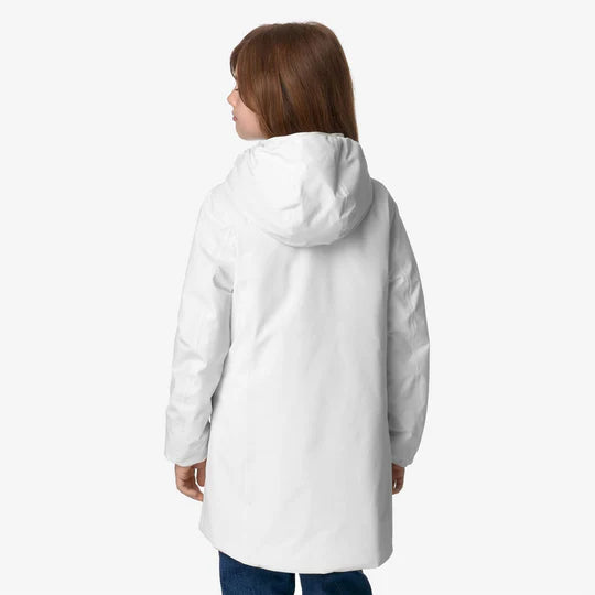 Denise warm double white K-WAY l'aquiloneDenise warm double whiteabbigliamento bambina