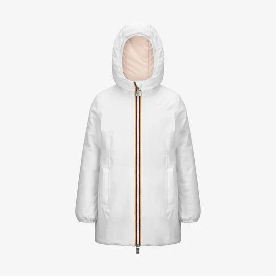 Denise warm double white K-WAY l'aquiloneDenise warm double whiteabbigliamento bambina