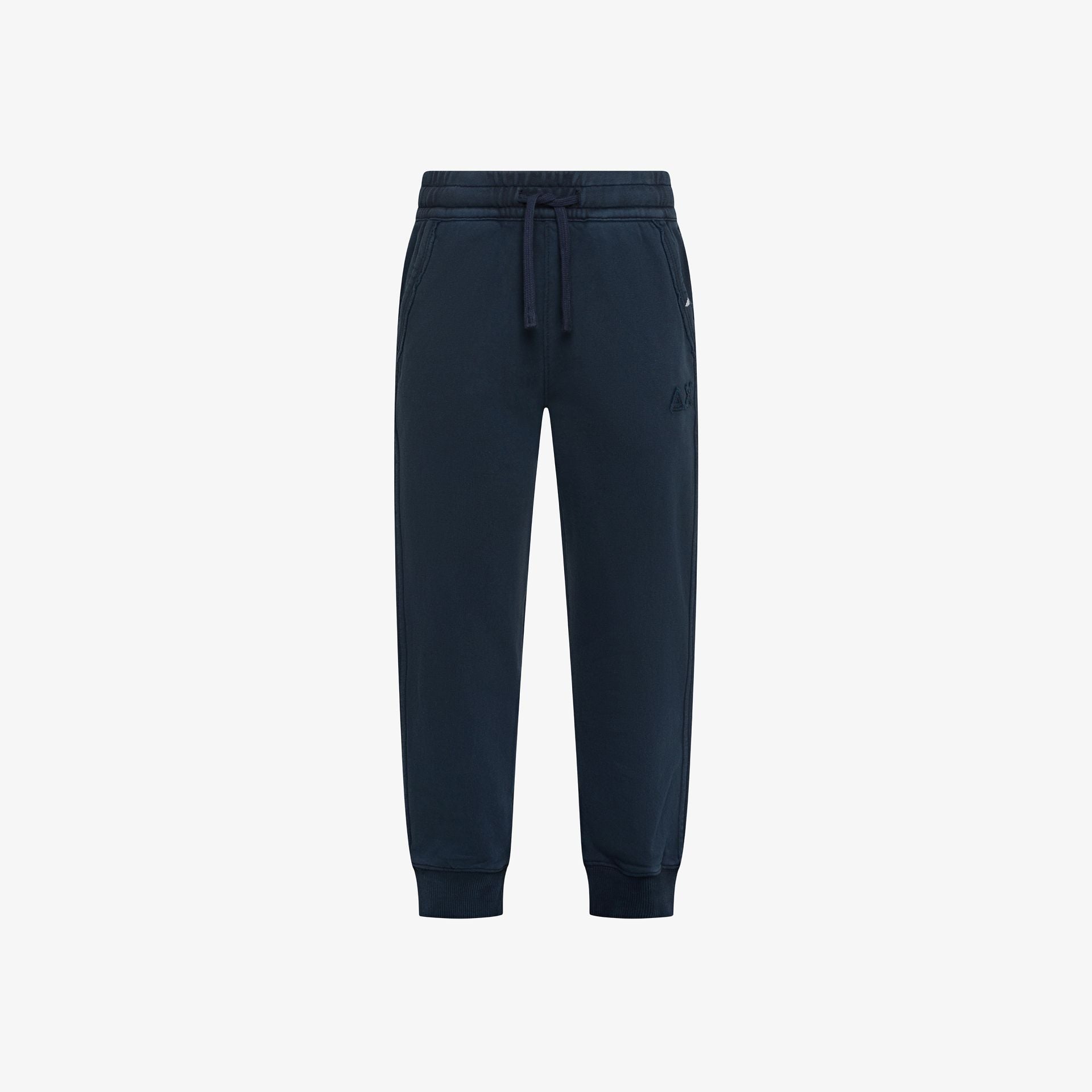 Sun 68 Pantalone Felpa blu | Logo Ricamato Vintage