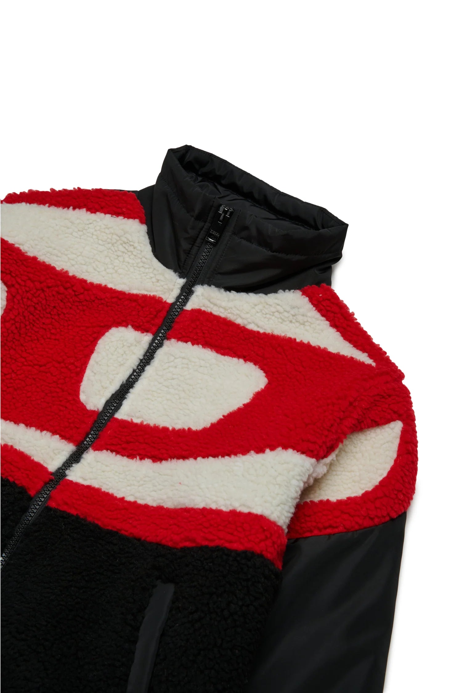 Giubbino Teddy Diesel | Nylon Imbottito con Logo Oval D DIESEL l'aquiloneGiubbino Teddy Dieselabbigliamento bambino