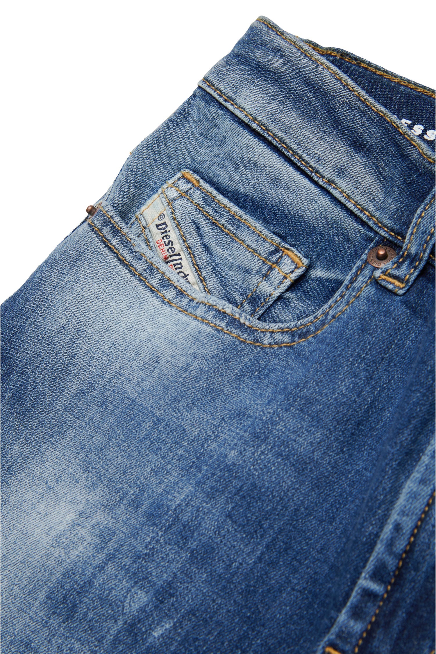DIESEL l'aquiloneDiesel Shorts Denim Blu | Rotture e Rammendi a Zig-Zagabbigliamento bambino