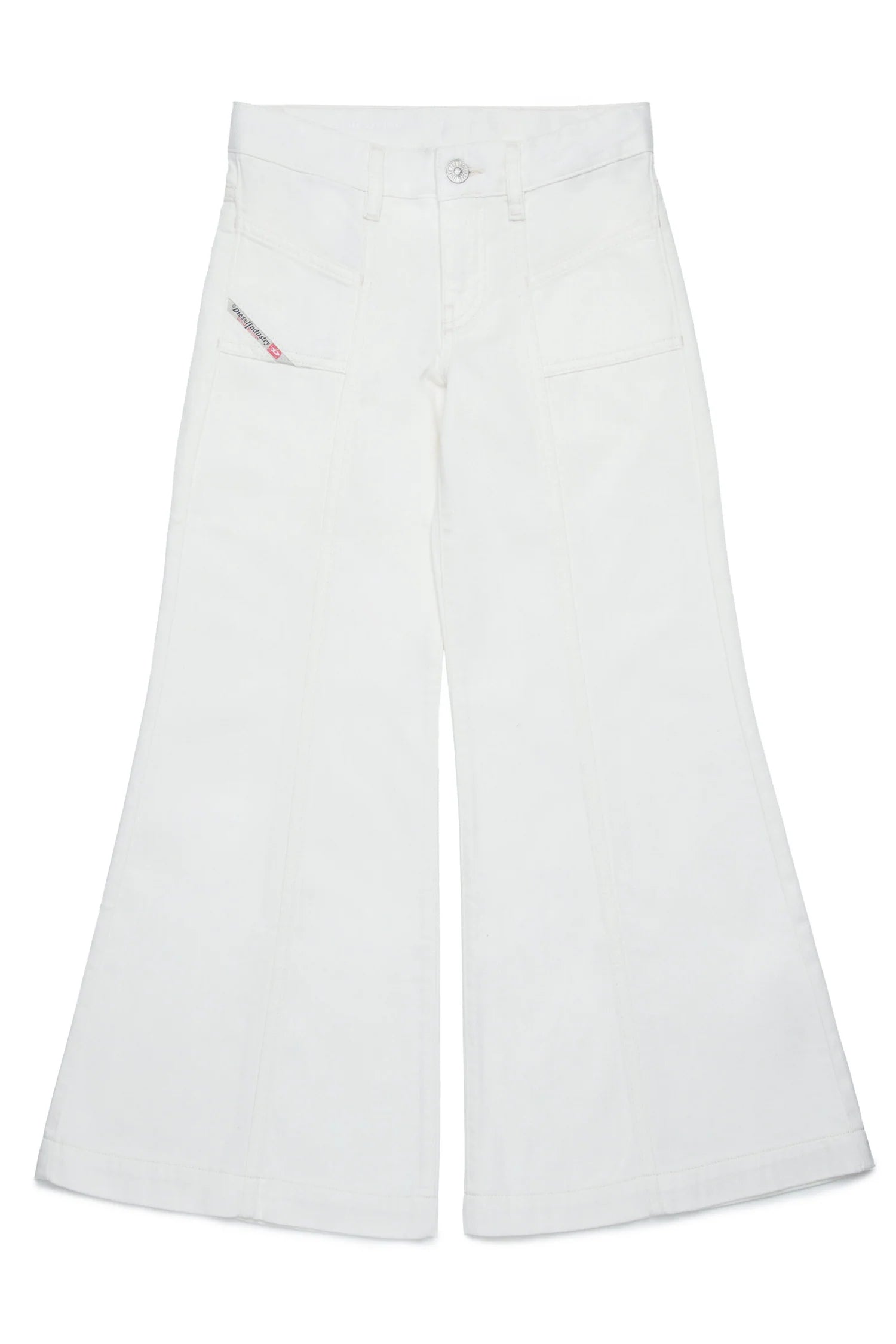 DIESEL l'aquiloneDiesel Jeans Flare Bambina | Vita Media e Denim Biancoabbigliamento bambina