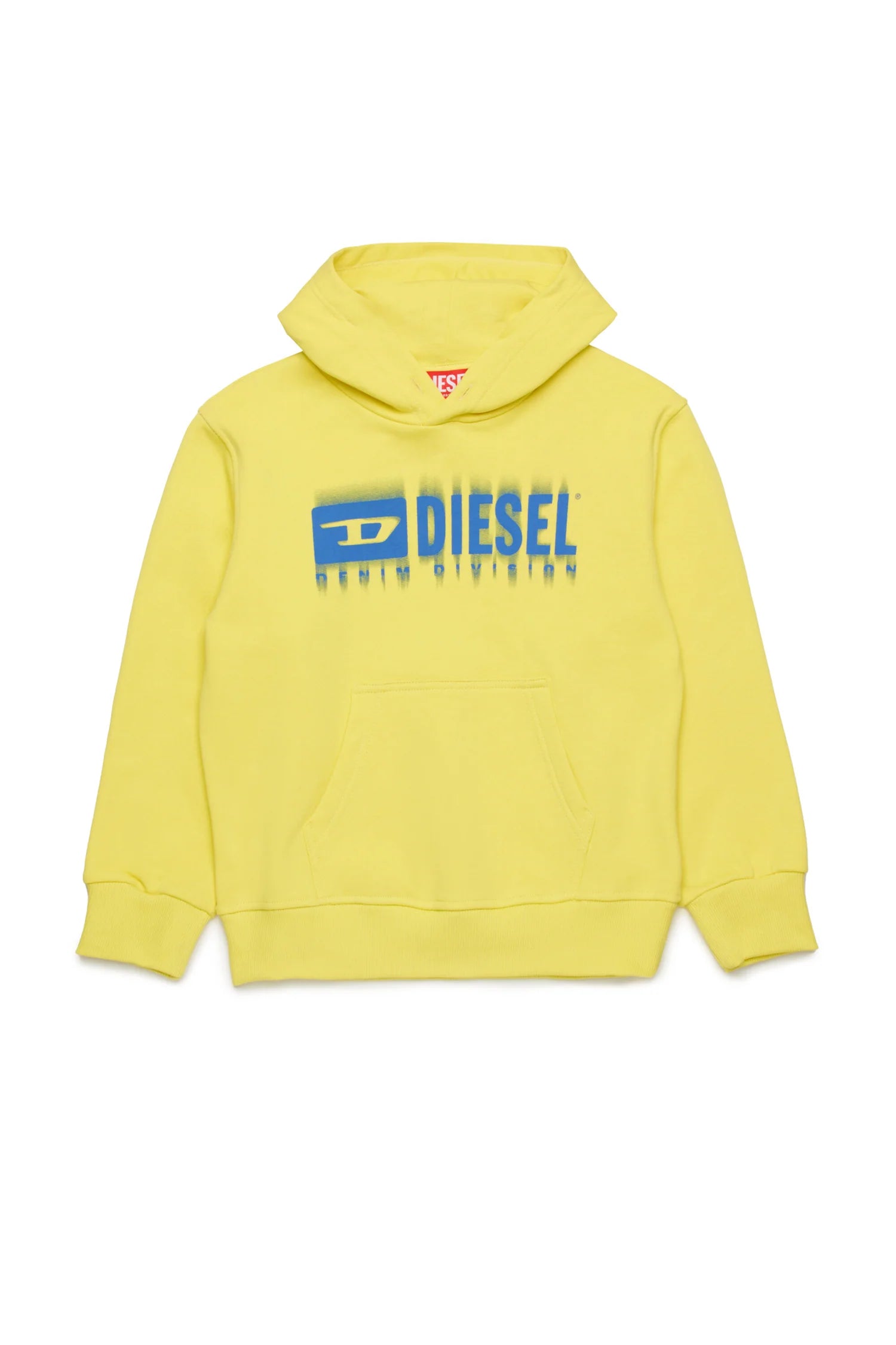DIESEL l'aquiloneDiesel Felpa Gialla con Cappuccio | Logo Degradé Frontaleabbigliamento bambino