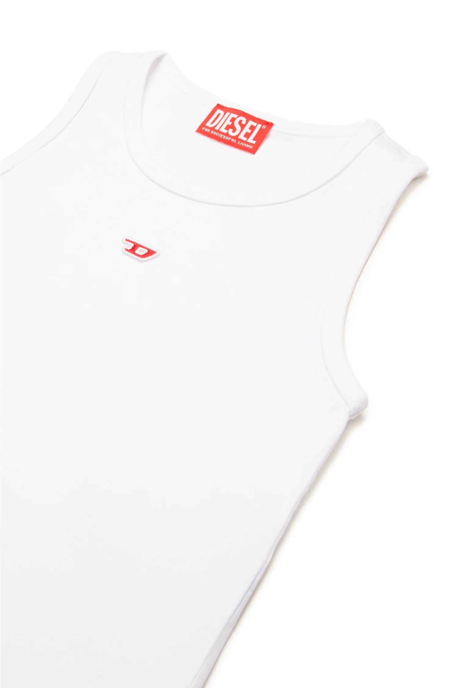 DIESEL l'aquiloneDiesel Top Smanicato in Jersey | Patch "D" Frontaleabbigliamento bambina