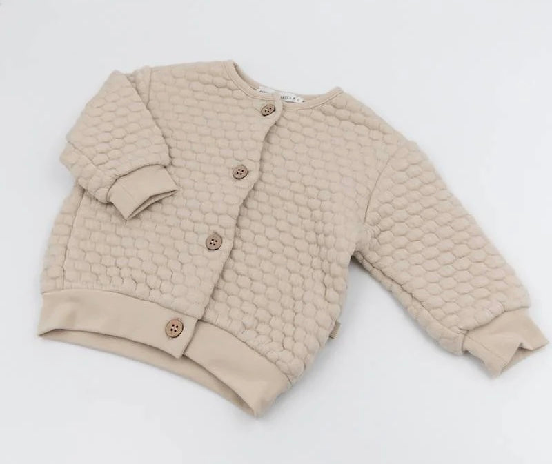 BAMBOOM l'aquiloneBamboom Giacca Bomber Bambino | Naturale, Comoda, Made in Italyabbigliamento neonato