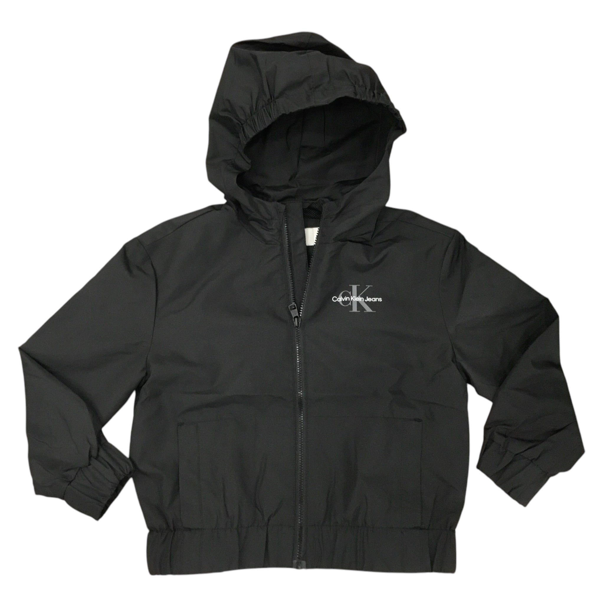 Calvin Klein l'aquiloneGiubbino Calvin Klein Nero | Tela Vela con Cappuccioabbigliamento bambino