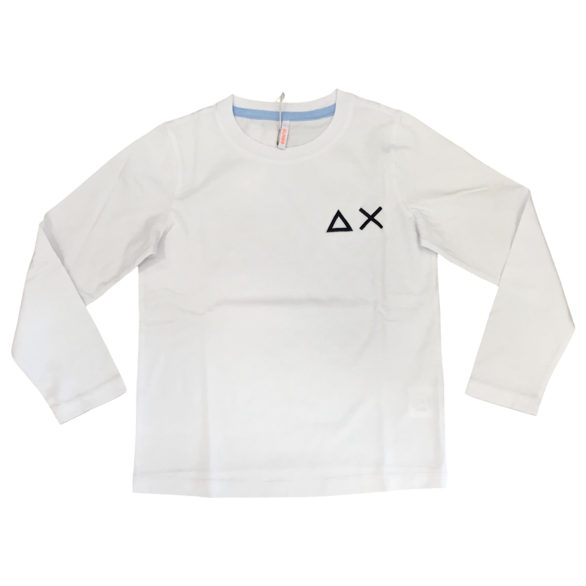 T-shirt Bambino | Abbigliamento Bambino | T-shirt SUN68 | Bianca | Blue SUN 68 l'aquiloneT-shirt Bambino Manica Lunga Sun68abbigliamento bambino
