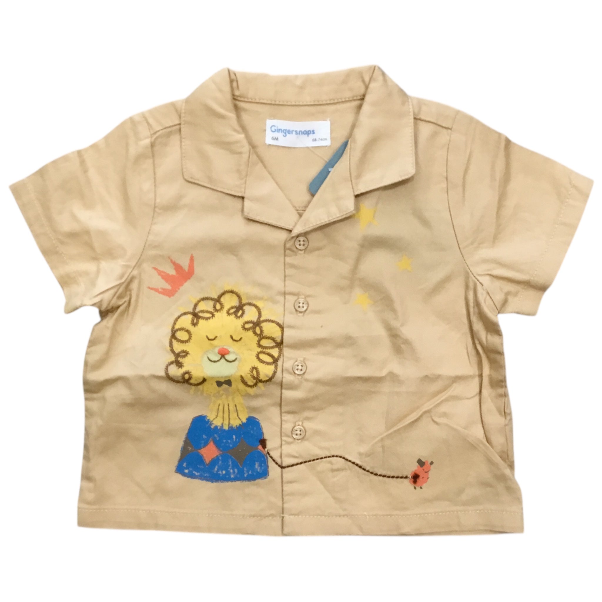  GINGERSNAPS l'aquiloneCamicia leone Gingersnapsabbigliamento neonato