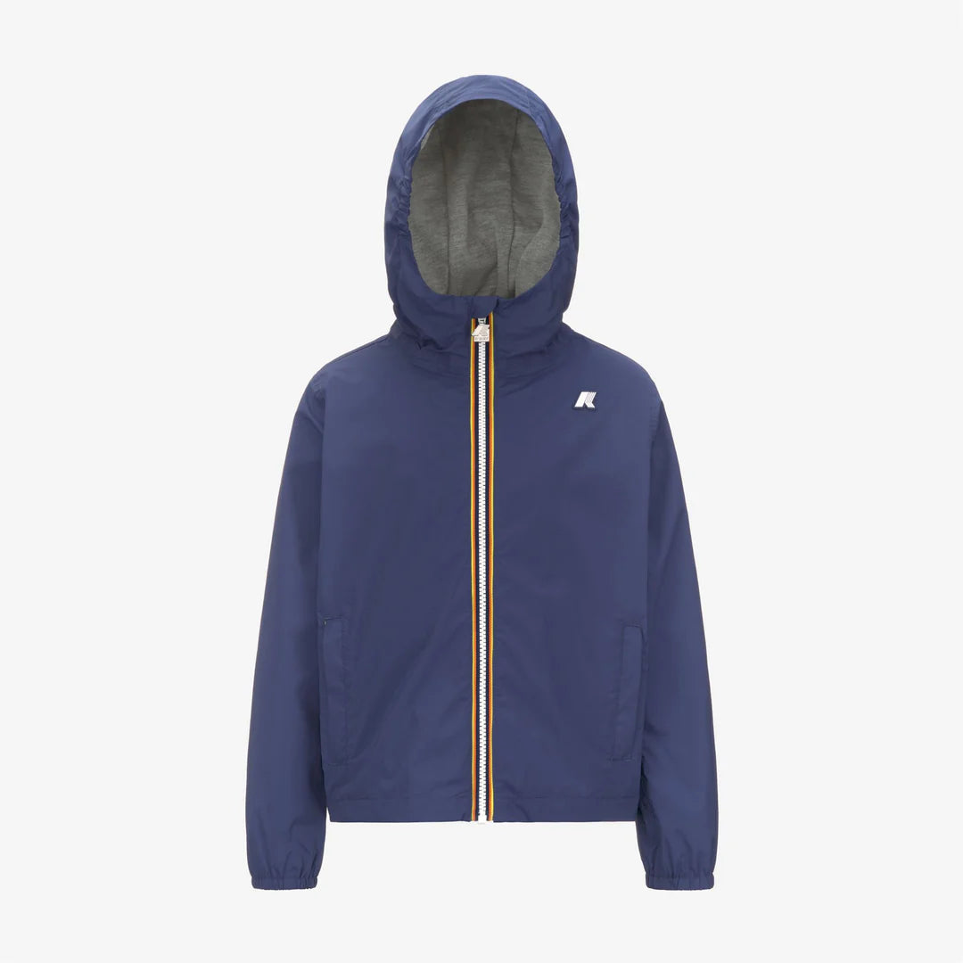 K-Way Jake Stretch Bambino | Giubbino Blu in Nylon
