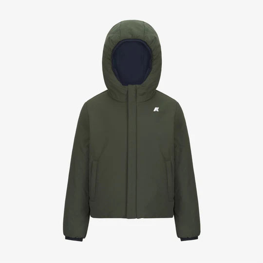 K-Way Giacca Bambino Jack | Double Face Impermeabile K-WAY l'aquiloneJack Warm doubleabbigliamento bambino
