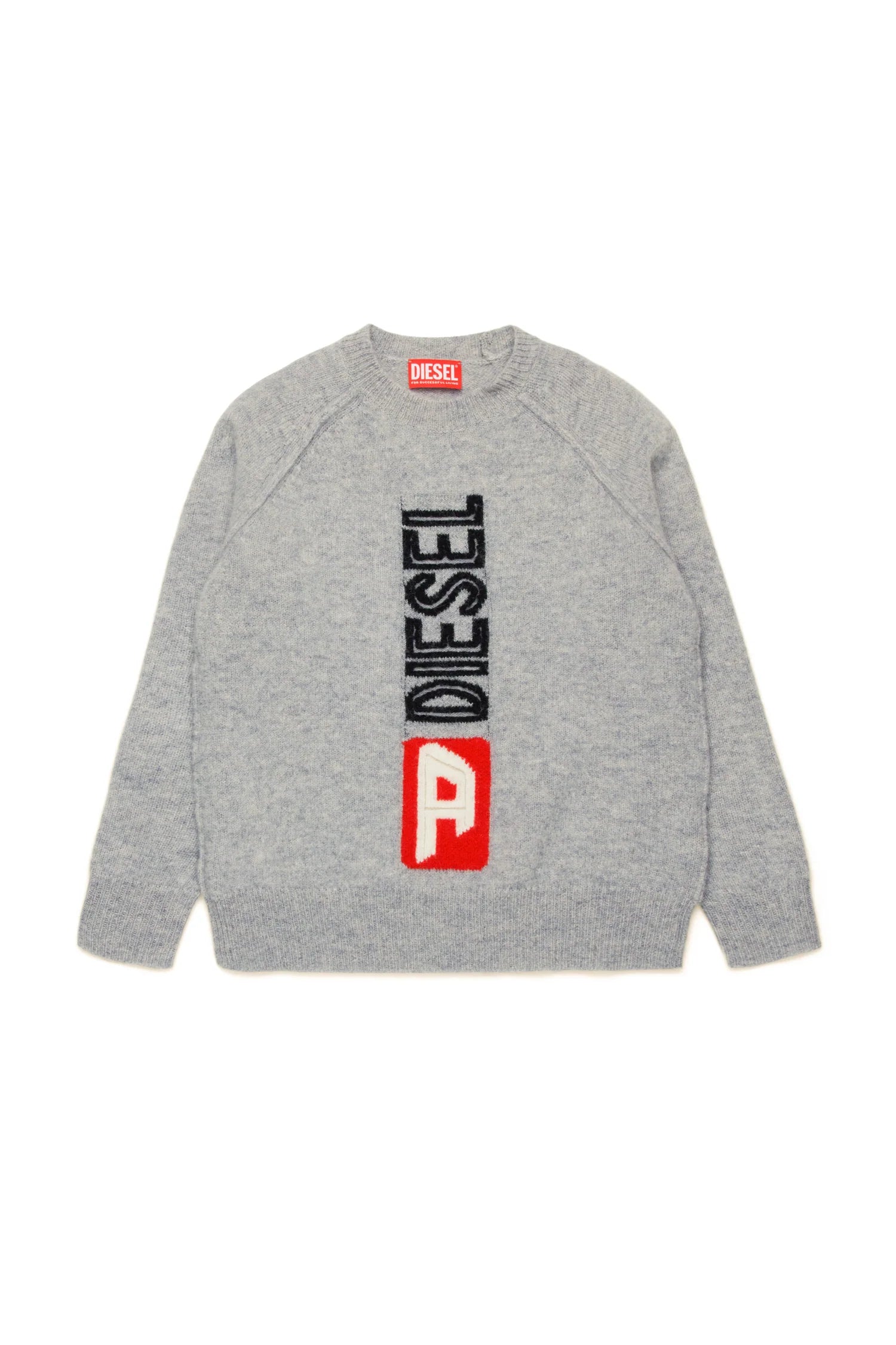 Maglia Diesel Maniche Lunghe | Lana con Logo Peel Off DIESEL l'aquiloneMaglia logo Dieselabbigliamento bambino