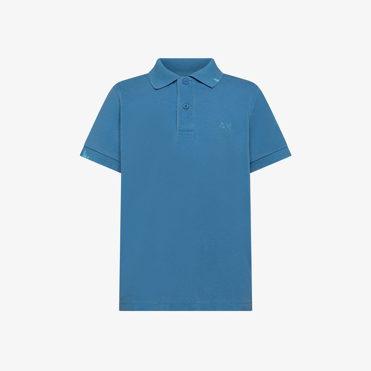  SUN 68 l'aquiloneSun 68 Polo Vintage Cotone | Logo Ricamato e Effetto Usedabbigliamento bambino