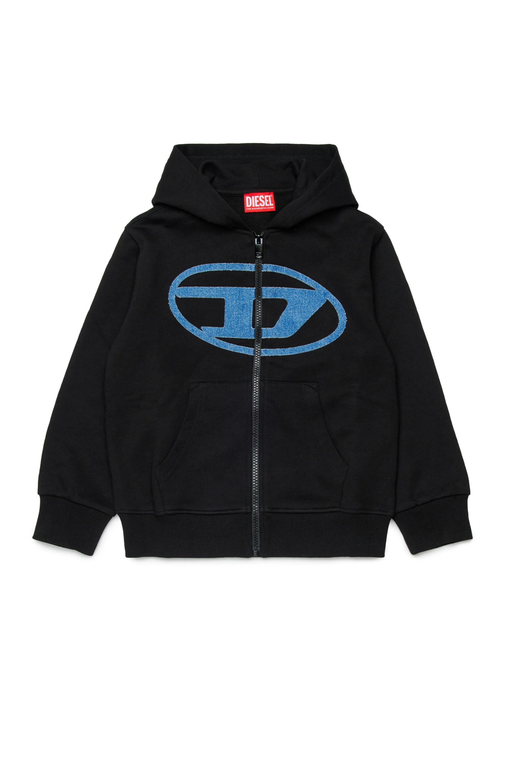 FELPA ZIP DIESEL NERA